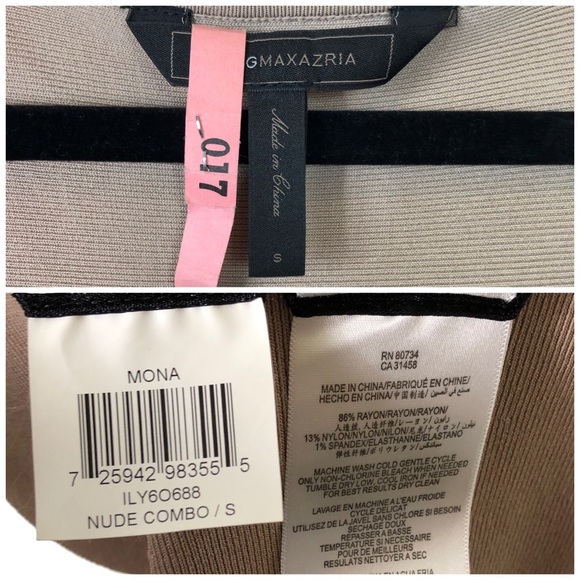 BCBGMAXAZRIA Mona Fit & Flare A-Line Dress - Picture 7 of 7